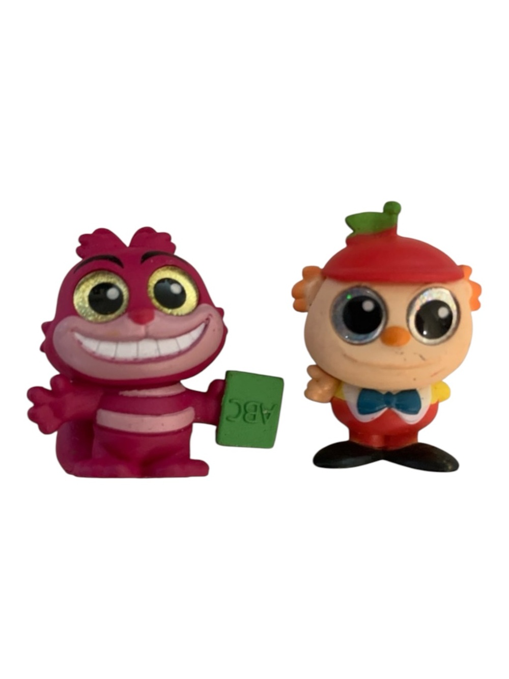Disney Doorables Mini Figure Lot-Alice In Wonderland-Cheshire Cat, Tweedle Dee